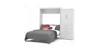 Queen PUR Wall Bed with Storage 101"